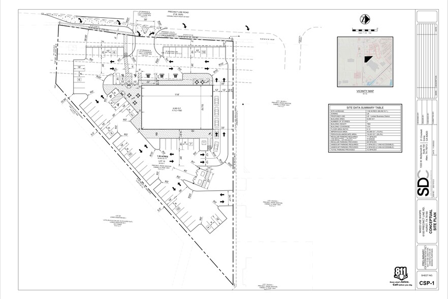 5500 Precinct Line Rd, Hurst, TX à louer - Plan de site – Image 3 sur 3