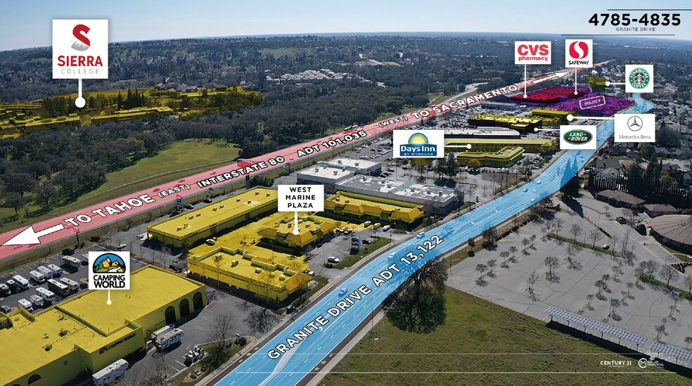 4785-4835 Granite Dr, Rocklin, CA à louer - Photo de l’immeuble – Image 3 sur 11