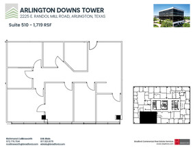 2225 E Randol Mill Rd, Arlington, TX à louer Plan d’étage– Image 1 sur 1