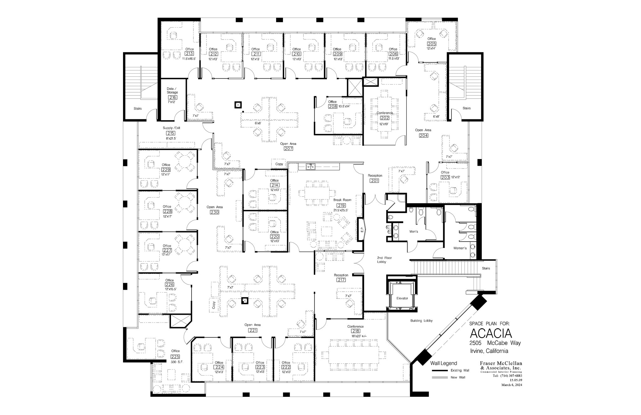 2505 McCabe Way, Irvine, CA à louer Plan de site– Image 1 sur 2