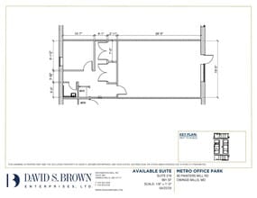 90 Painters Mill Rd, Owings Mills, MD à louer Plan d’étage– Image 1 sur 1