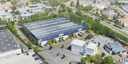 Villejust, ESS - Vue aérienne  vue de carte