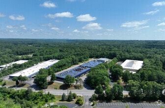 45 South St, Hopkinton, MA - Vue aérienne vue de carte