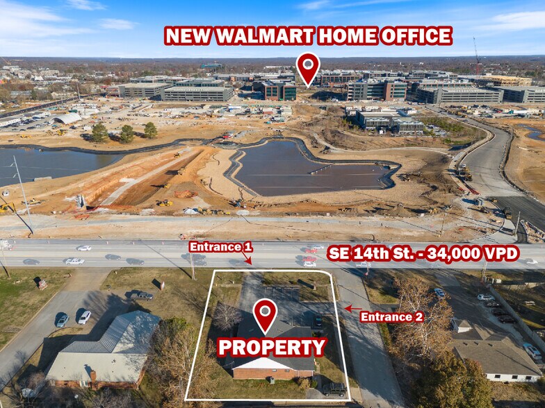 1412 Se 14th St, Bentonville, AR à vendre - Photo de l’immeuble – Image 1 sur 37