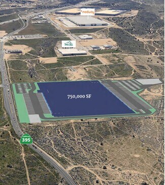Plus de détails pour Us Hwy 395 & Poplar St, Hesperia, CA - Industriel/Logistique à louer