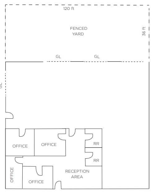1440-1450 Hill St, El Cajon, CA à louer Plan d’étage– Image 1 sur 2