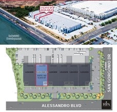 1900 Alessandro Blvd, Riverside, CA à louer Plan d’étage– Image 1 sur 1