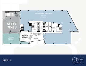 4000 Center At North Hills St, Raleigh, NC à louer Plan d’étage– Image 1 sur 2