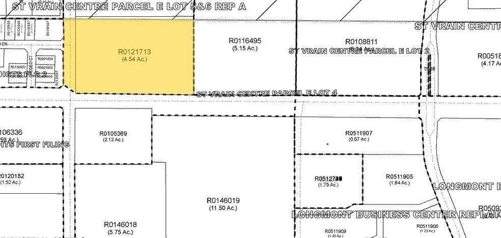 2602 Clover Basin Dr, Longmont, CO à louer - Plan cadastral – Image 2 sur 6