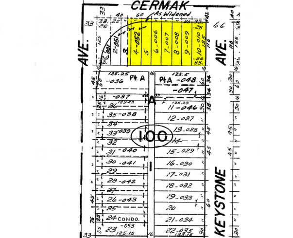 7929 W Cermak Rd, North Riverside, IL à louer - Plan cadastral – Image 2 sur 18