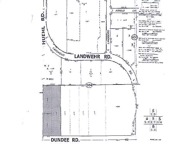 3400 Dundee Rd, Northbrook, IL à louer - Plan cadastral – Image 2 sur 21