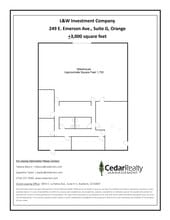249 E Emerson Ave, Orange, CA à louer Plan de site– Image 1 sur 1