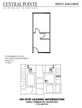 1651 E 4th St, Santa Ana, CA à louer Plan d’étage– Image 1 sur 1