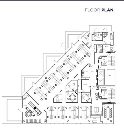1285 W Pender St, Vancouver, BC à louer Plan d’étage– Image 1 sur 1
