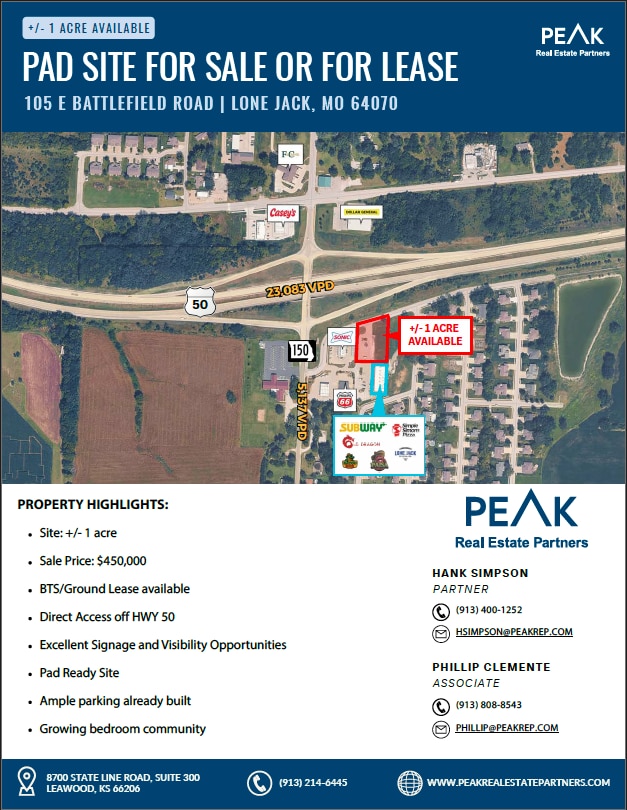 206 Pecan Tree Ave, Lone Jack, MO à vendre Photo principale– Image 1 sur 2