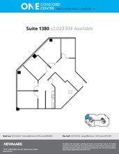 2300 Clayton Rd, Concord, CA à louer Plan d’étage– Image 1 sur 1