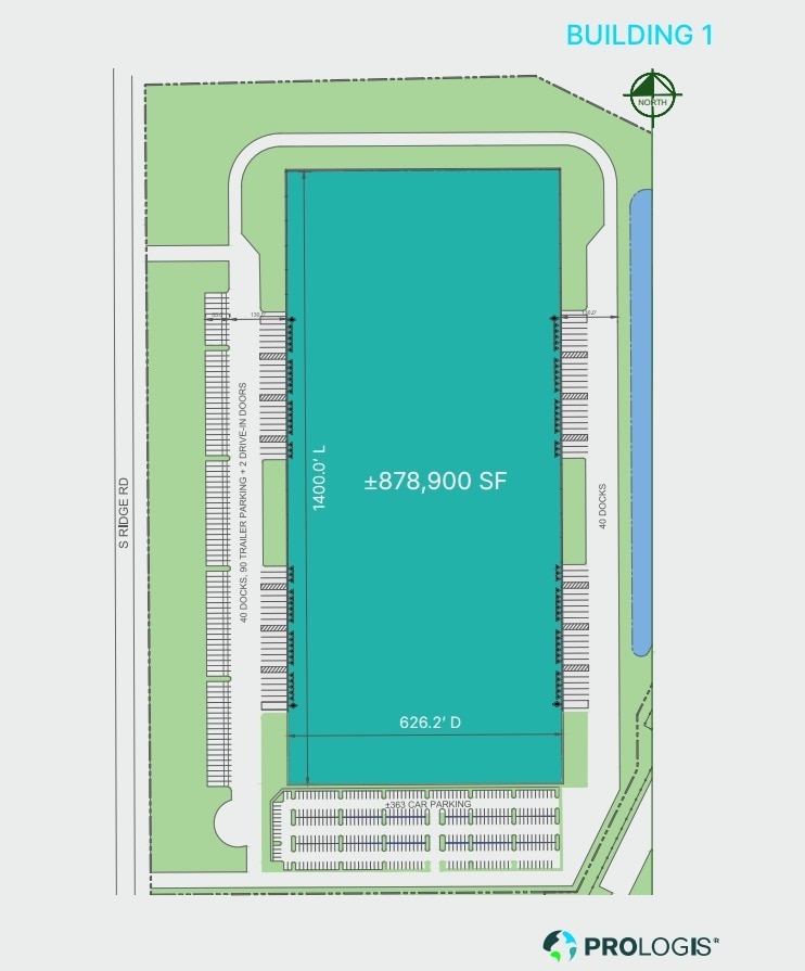 NEC 143rd St and Ridge Rd, Plainfield, IL à louer Plan d’étage– Image 1 sur 1