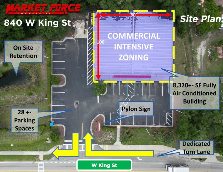 840 W King St, Saint Augustine, FL à louer - Photo de l’immeuble – Image 3 sur 4