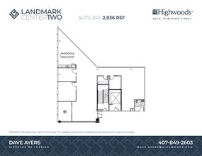 225 E Robinson St, Orlando, FL à louer Plan de site– Image 1 sur 1