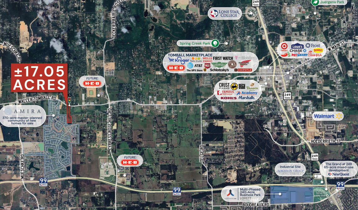 FM 2920 & Rosewood Trail, Tomball, TX à vendre Photo principale– Image 1 sur 3