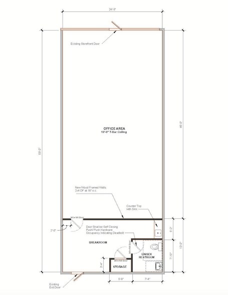 708-824 Mono Way, Sonora, CA à louer - Photo principale – Image 1 sur 5