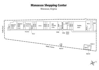 Plus de détails pour 9000-9166 Mathis Ave, Manassas, VA - Local commercial à louer