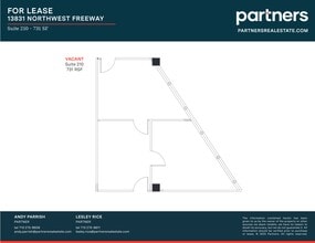 13831 Northwest Fwy, Houston, TX à louer Plan de site– Image 1 sur 1