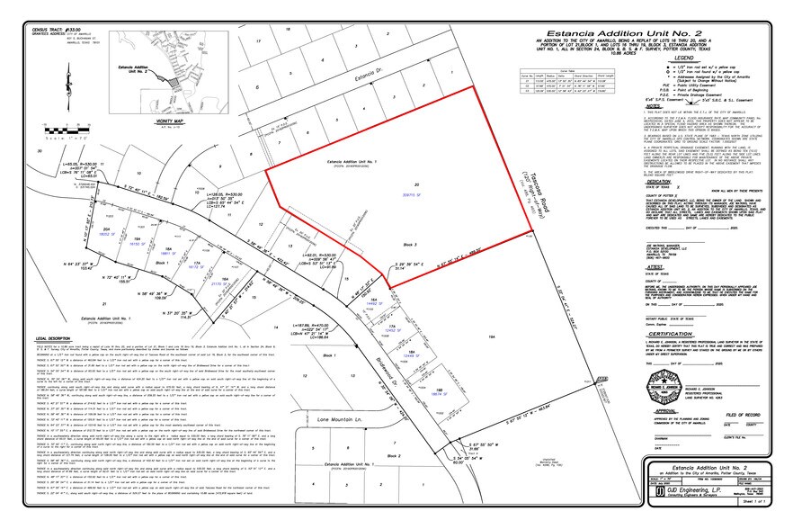 TASCOSA ROAD WEST OF AMARILLO BLVD blvd, Amarillo, TX à vendre - Photo de l’immeuble – Image 3 sur 3