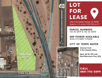 Plus de détails pour 2156 Rio Salado Pkwy, Tempe, AZ - Terrain à louer