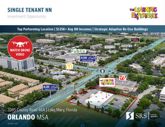 Plus de détails pour 7095 County Road 46A, Lake Mary, FL - Local commercial à vendre