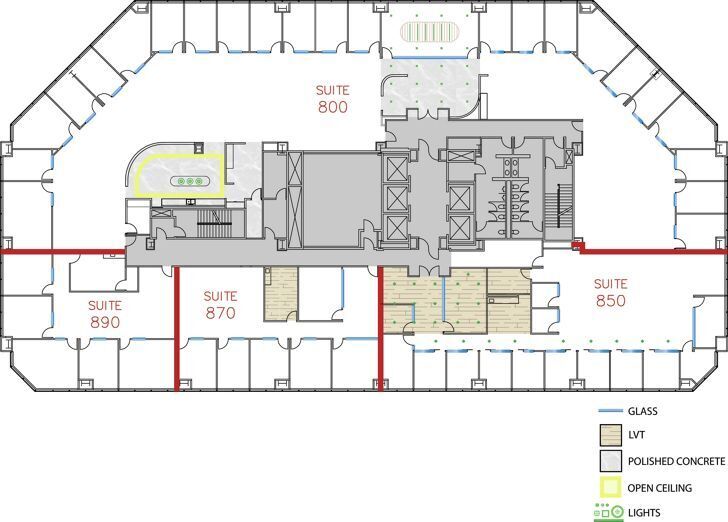 18100 Von Karman Ave, Irvine, CA à louer Plan d’étage– Image 1 sur 11