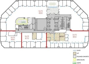 18100 Von Karman Ave, Irvine, CA à louer Plan d’étage– Image 1 sur 11