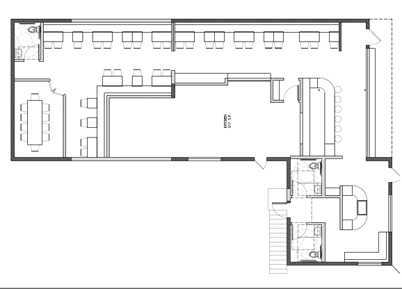 2609 E Cesar Chavez St, Austin, TX à louer Plan d’étage– Image 1 sur 3