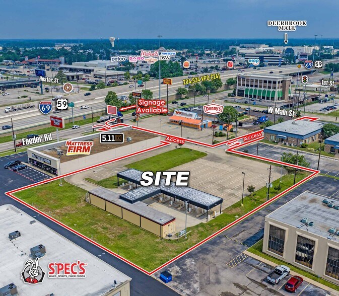 123 W Main St, Humble, TX à vendre - Photo de l’immeuble – Image 1 sur 3