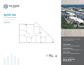 300 Tri State International, Lincolnshire, IL à louer Plan d’étage– Image 1 sur 1