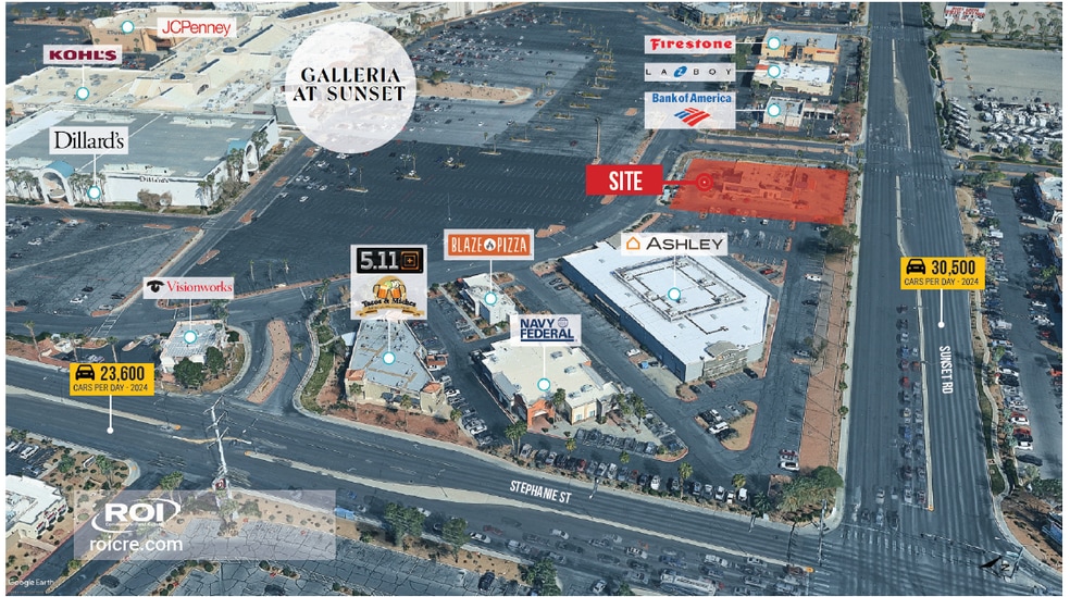 651 Mall Ring Cir, Henderson, NV à louer - Plan de site – Image 2 sur 2
