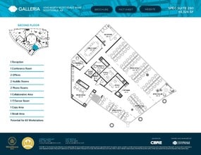 4343 N Scottsdale Rd, Scottsdale, AZ à louer Plan d’étage– Image 1 sur 1