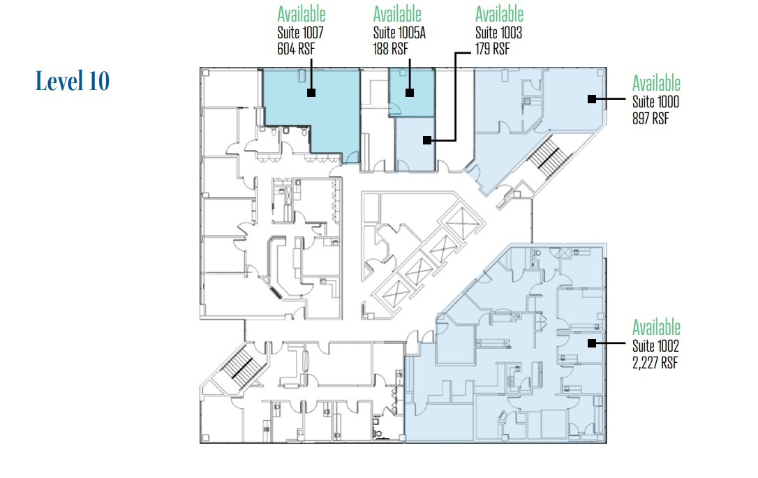7950 Floyd Curl Dr, San Antonio, TX à louer Plan d’étage– Image 1 sur 1