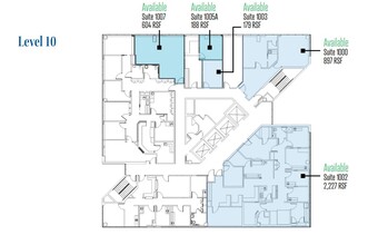 7950 Floyd Curl Dr, San Antonio, TX à louer Plan d’étage– Image 1 sur 1