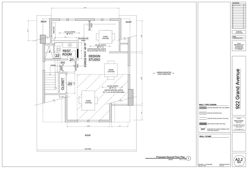 924 Grand Ave, Cincinnati, OH à louer - Plan d’étage – Image 2 sur 2