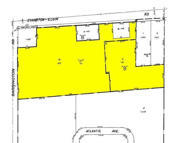 2503-2599 W Golf Rd, Hoffman Estates, IL à louer - Plan cadastral – Image 3 sur 6