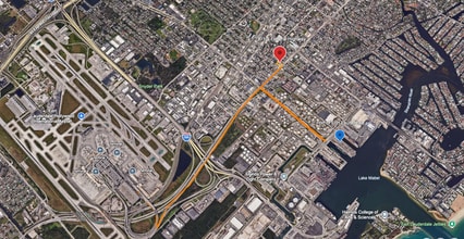 1901 S Federal Hwy, Fort Lauderdale, FL - Vue aérienne  vue de carte