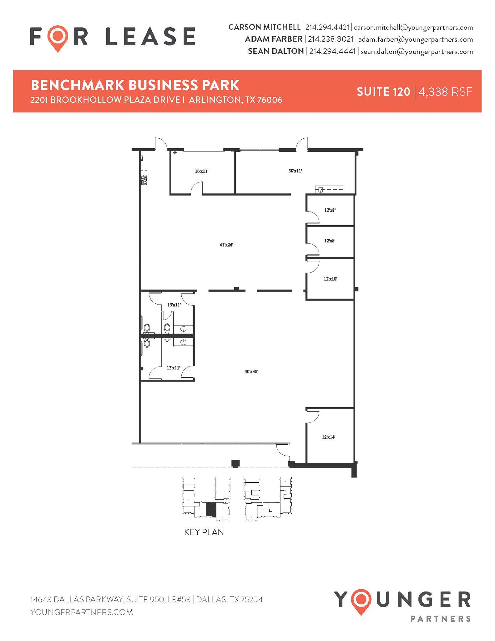 2201 Brookhollow Plaza Dr, Arlington, TX à louer Plan d’étage– Image 1 sur 1