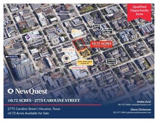 Plus de détails pour 2775 Caroline St, Houston, TX - Terrain à vendre