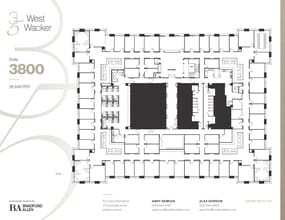 35 W Wacker Dr, Chicago, IL à louer Plan d’étage– Image 1 sur 4