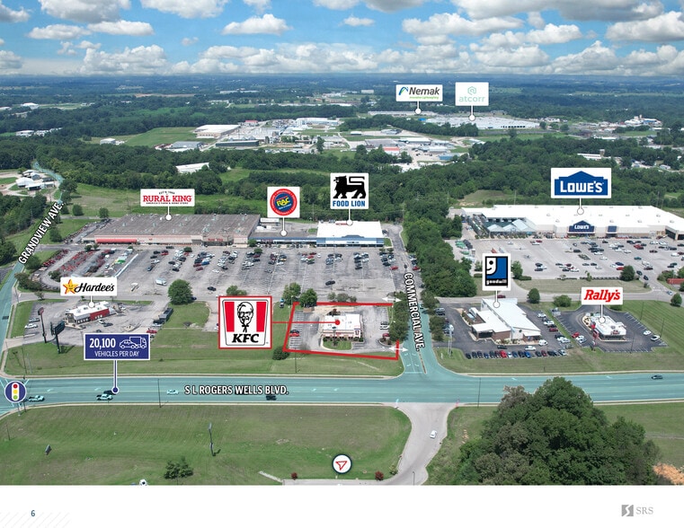 214 S L Rogers Wells Blvd, Glasgow, KY à vendre - Photo de l’immeuble – Image 3 sur 7