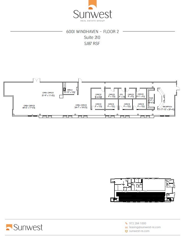 6001 Windhaven Pky, Plano, TX à louer Plan d’étage– Image 1 sur 1