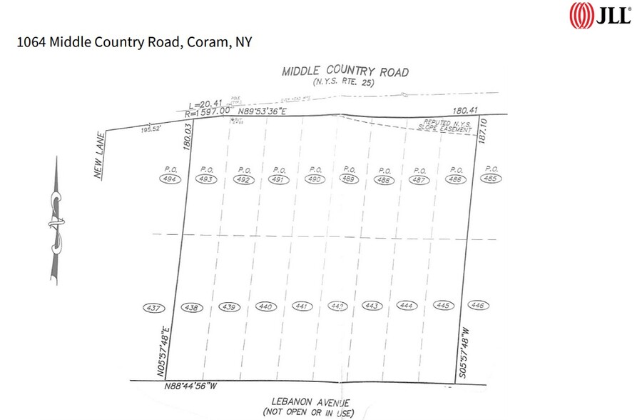 1064 Middle Country Rd, Coram, NY à louer - Plan cadastral – Image 2 sur 3