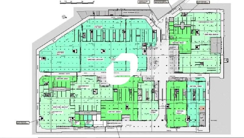 Industriel/Logistique dans Paris à louer - Plan d’étage – Image 3 sur 9