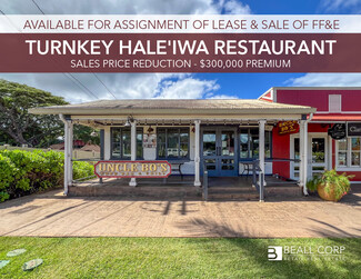 Plus de détails pour 66-111 Kamehameha Hwy, Haleiwa, HI - Local commercial à louer